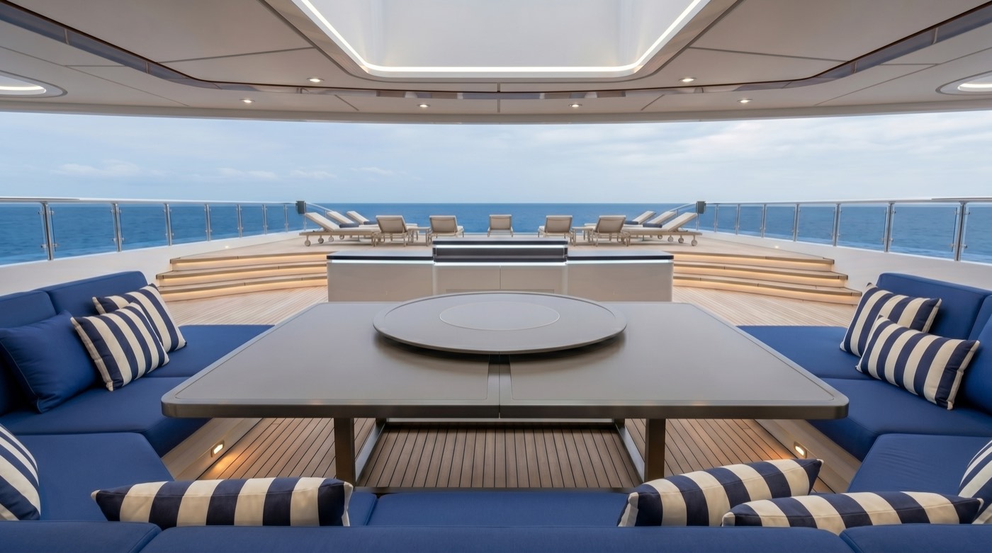 Pool deck render