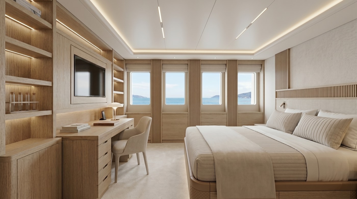 VIP cabin interior render